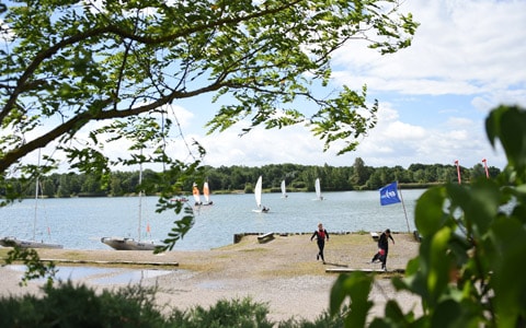 La base nautique, au coeur de la nature.