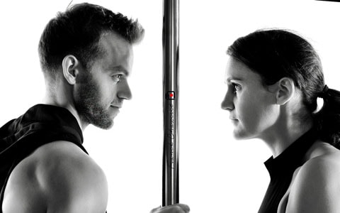 Le duo Priscille Duflot et Vincent Grobelny, 2e aux championnats d'Europe.