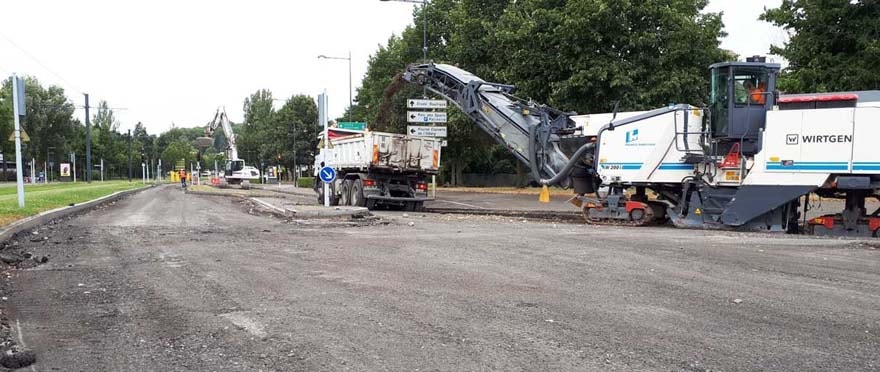 Après le boulevard Stoessel en 2020, le lifting concerne quatre axes majeurs (Thann, 1ère Division Blindée, Pont de Riedisheim, François Mitterrand) cette année.