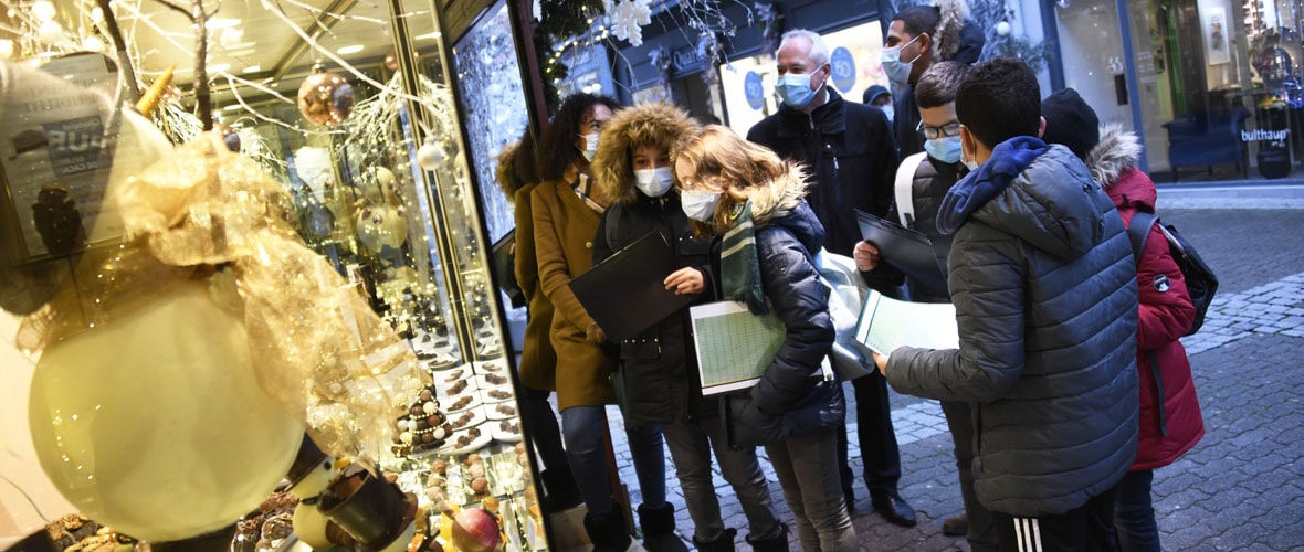 Concours : les jeunes élus notent les plus belles vitrines de Noël