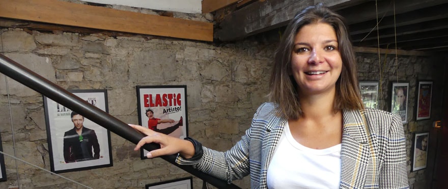Sara Marguier, la boss de L'Entrepôt.
