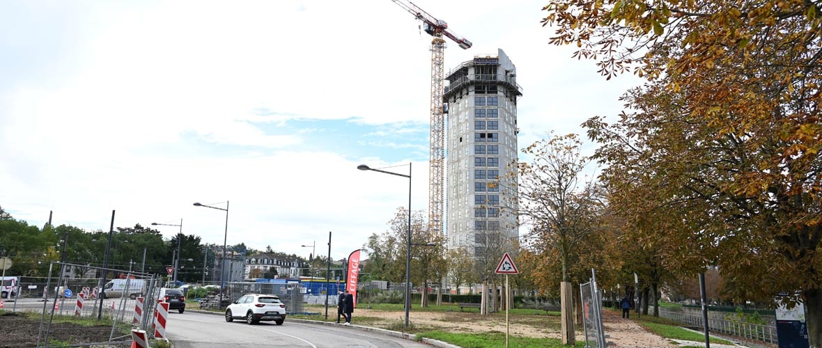 Quartier gare : dans les coulisses du chantier de la Tour Elithis