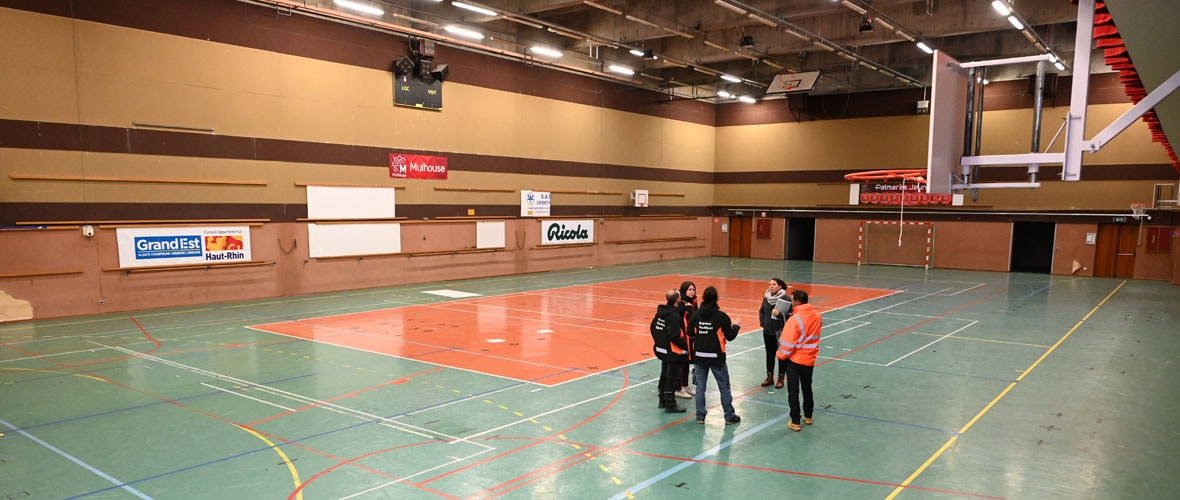 La rénovation du gymnase Montaigne démarre