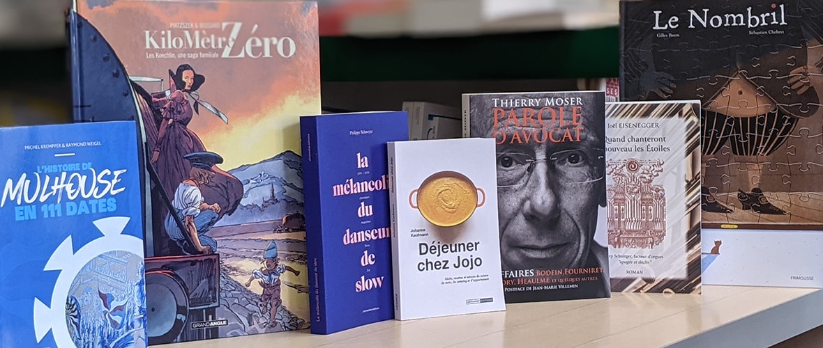 Notre sélection de livres 100% mulhousiens pour le printemps