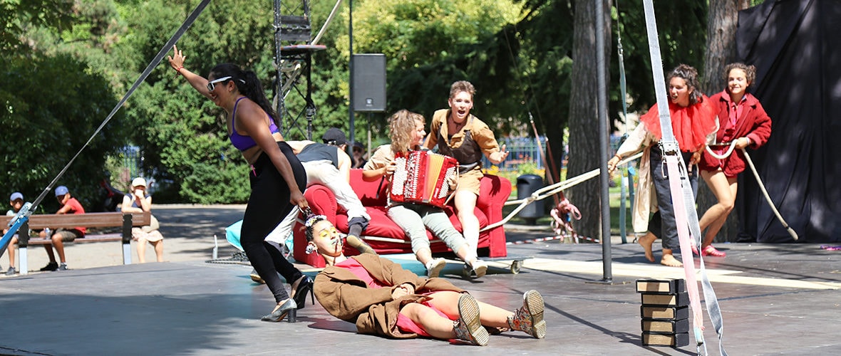 Mulhouse à l’heure du festival Scènes de rue
