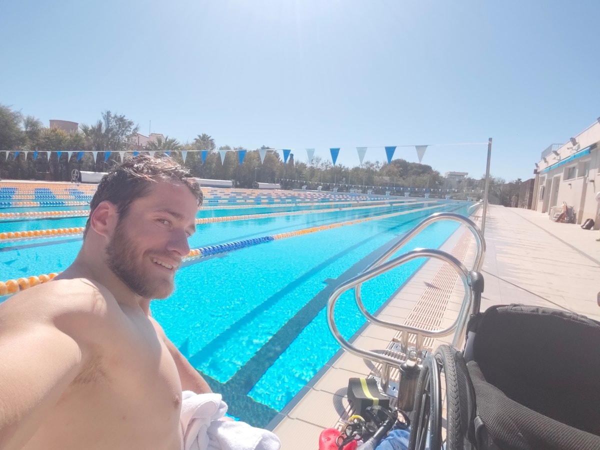 Joseph Fritsch : du paracyclisme au paratriathlon ! 