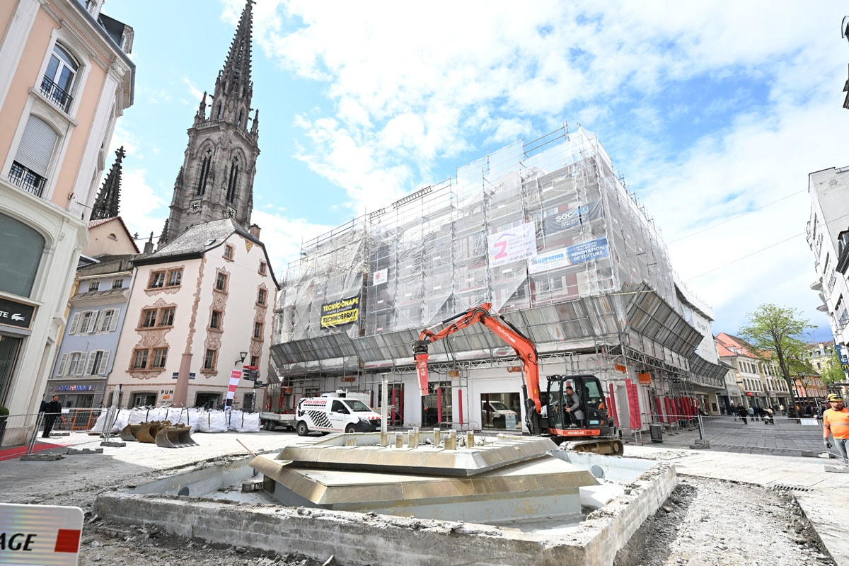 Centre-ville : une nouvelle place des Victoires végétalisée pour la fin d’année