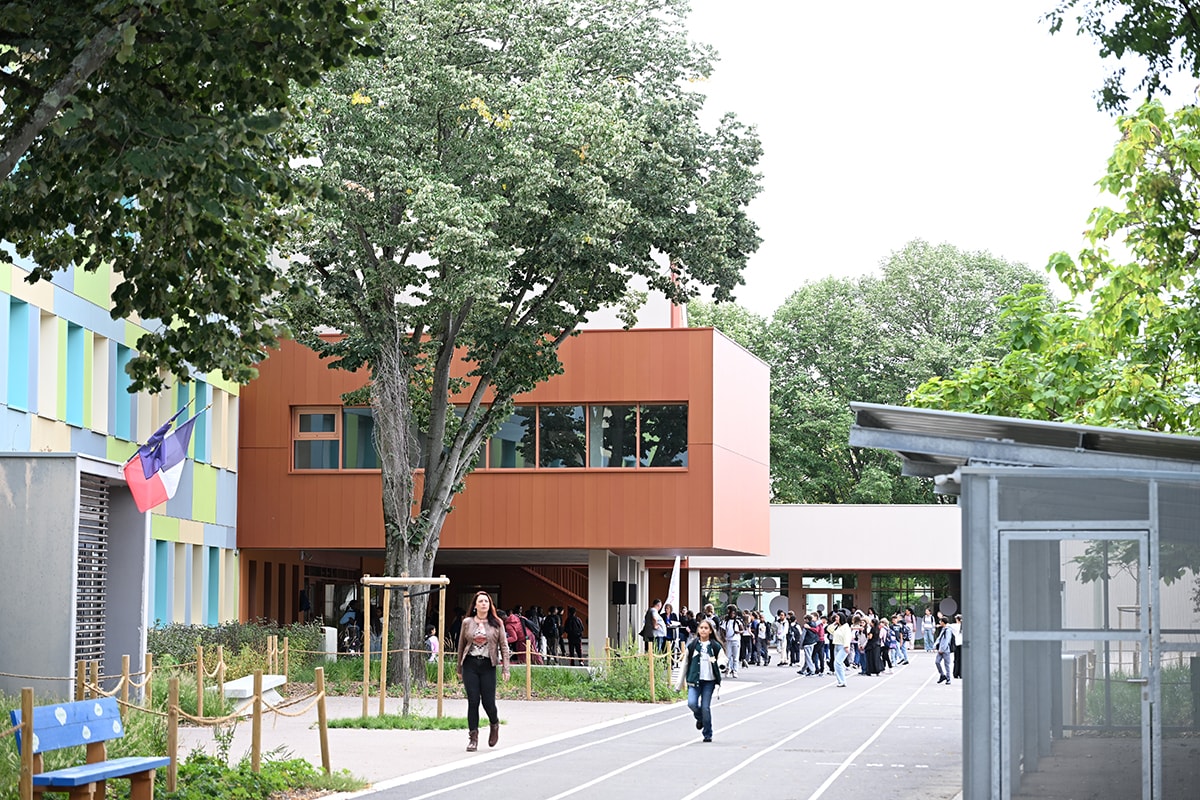 Drouot : le nouveau visage du collège Saint-Exupéry