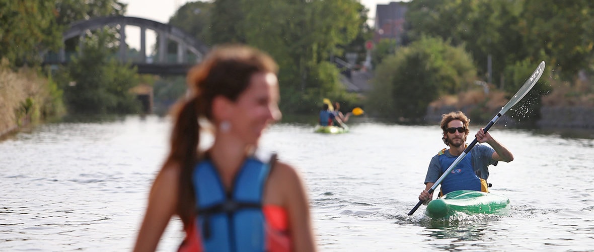 Testé pour vous : du kayak sur le canal avec l’ASCMR