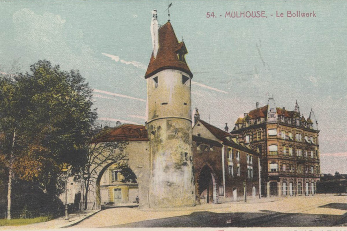 La Tour du Bollwerk, vestige des remparts mulhousiens chargé d’histoire