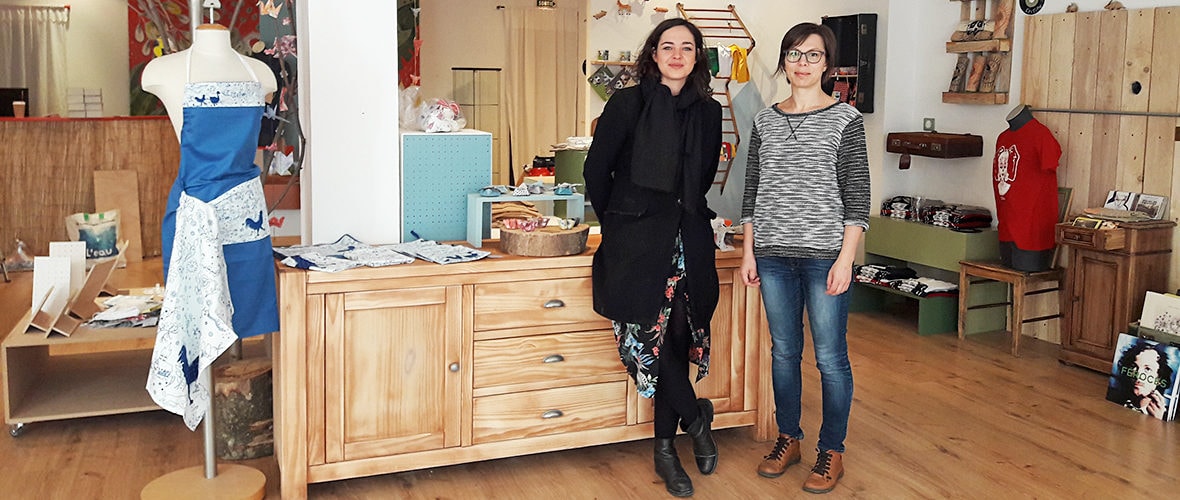 La Vitrine volante, 100% locale !
