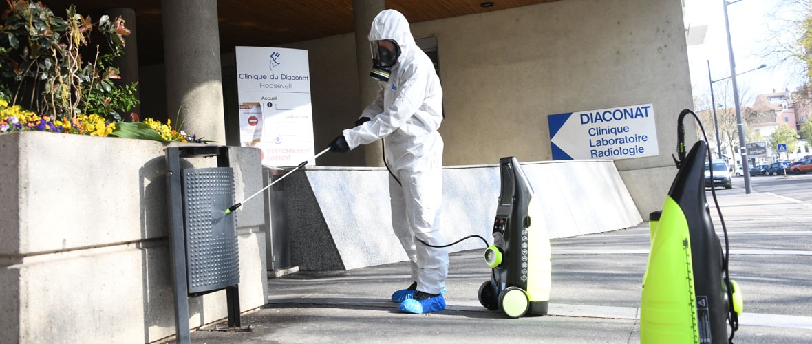 La désinfection de l'espace public démarre ce vendredi à Mulhouse