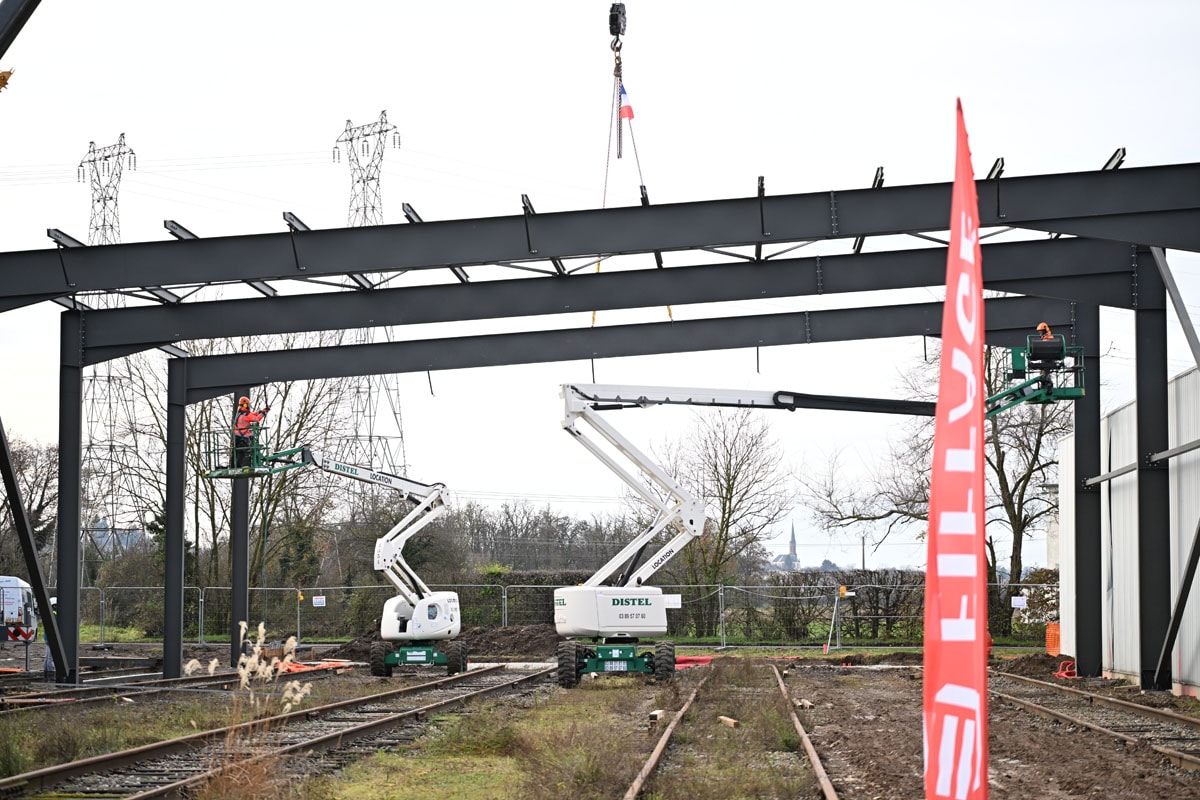 Des panneaux photovoltaïques seront installés sur le toit de la structure. 