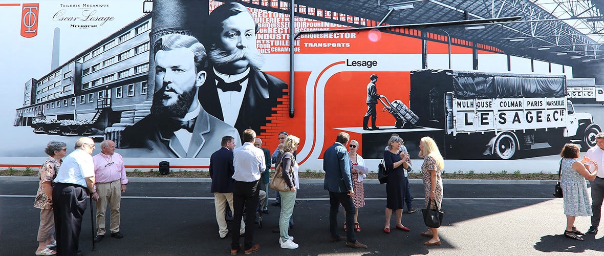 Tuilerie : une fresque pour « rendre hommage à ceux qui nous ont précédés »