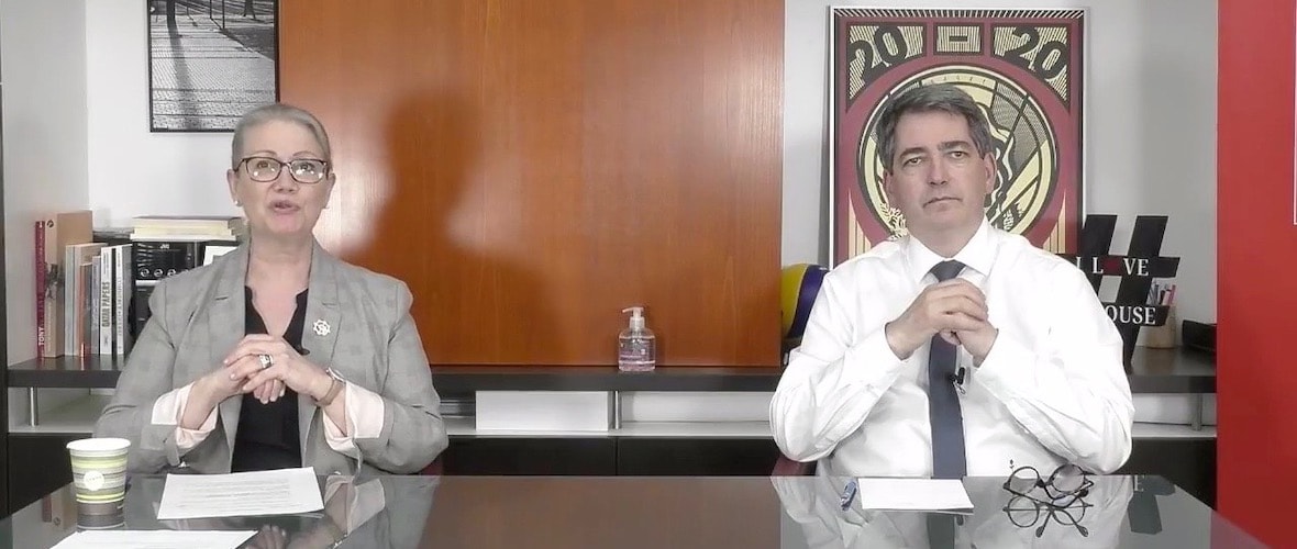 Covid-19 : Michèle Lutz et Jean Rottner répondent à vos questions, en direct ce jeudi soir