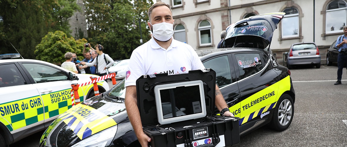 Urgences : une équipe mobile de télémédecine expérimentée dans le Haut-Rhin