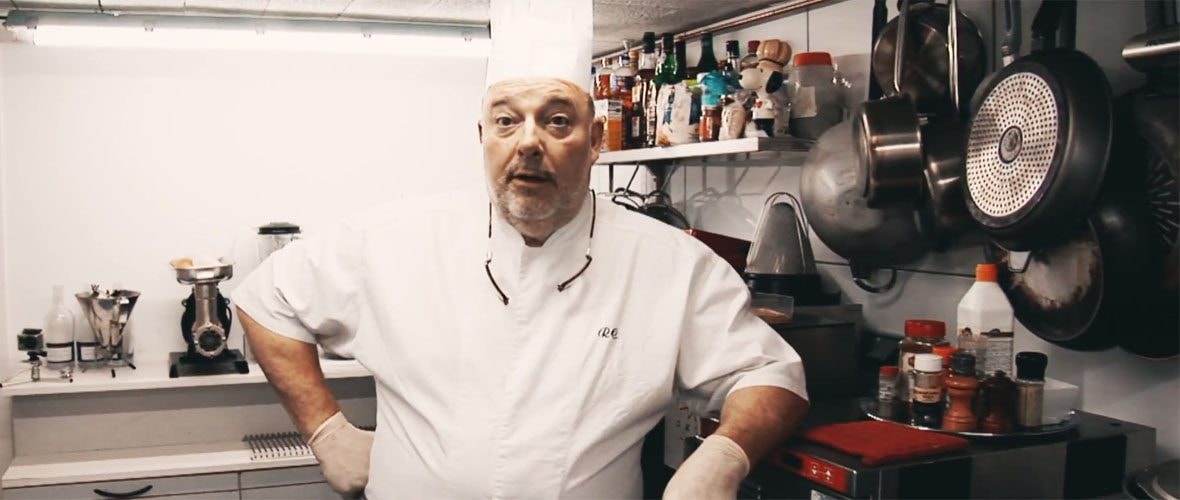 En cuisine avec le chef Renaud Chabrier