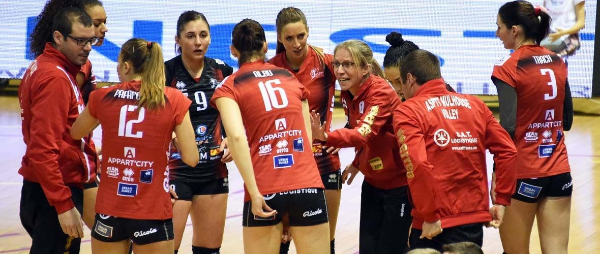 Volley-ball : l’Asptt Mulhouse gonflée à bloc pour les play-offs