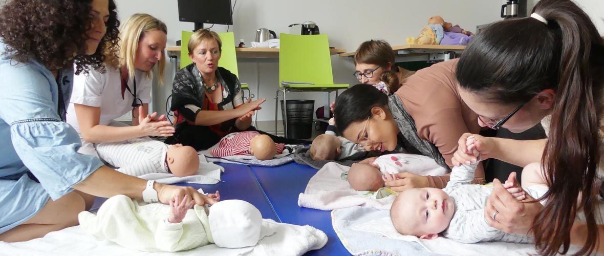 Bébés : leur bien-être par le massage