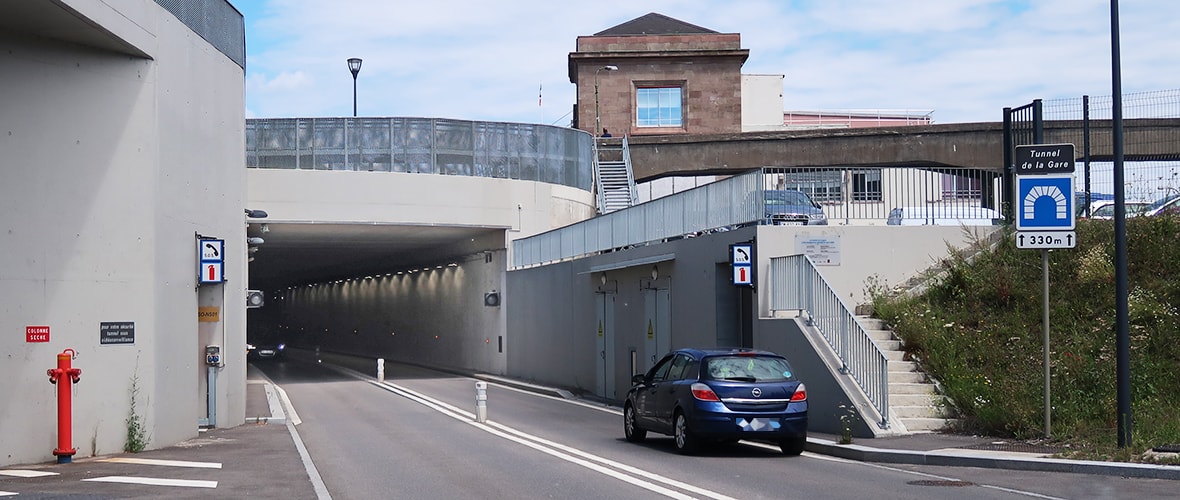 Circulation : le tunnel de la Voie sud fermé, du 31 juillet au 11 août