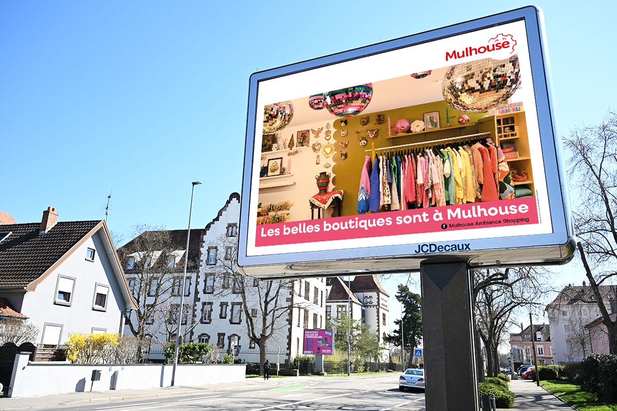 La campagne d'affichage sera déclinée de Colmar jusqu'aux frontières suisse et allemande.