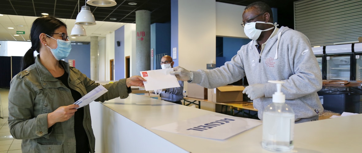 Distribution de masques : dernière ligne droite