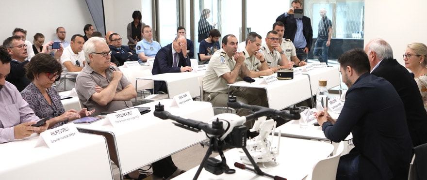 Les spécialistes locaux et nationaux de la sécurité étaient réunis à KMØ.