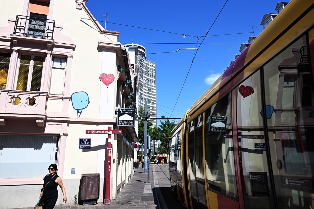 Rue du Ballon, ce "poti" a perdu le sien...