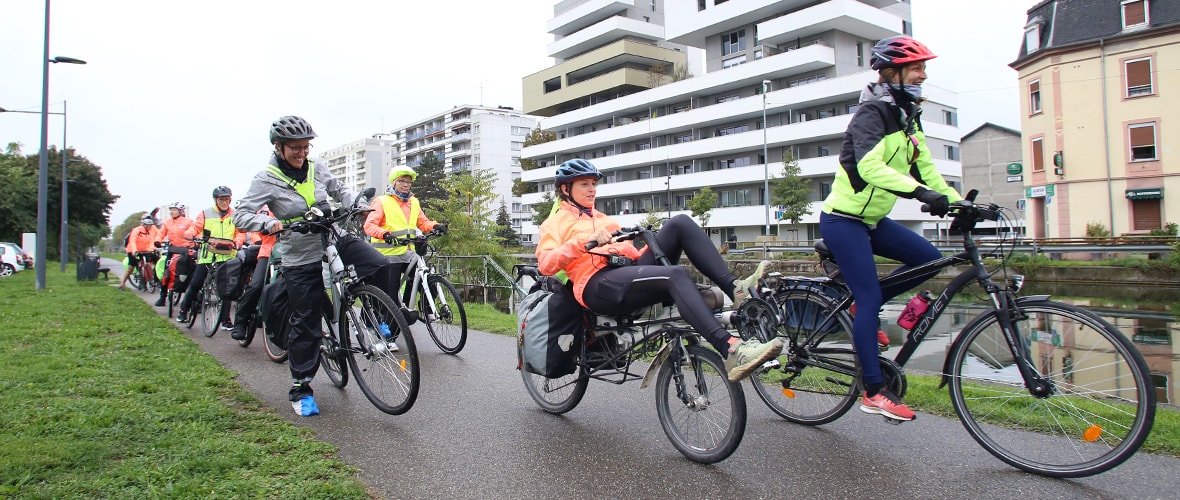 Cancer : 24 femmes rallient Constance à vélo