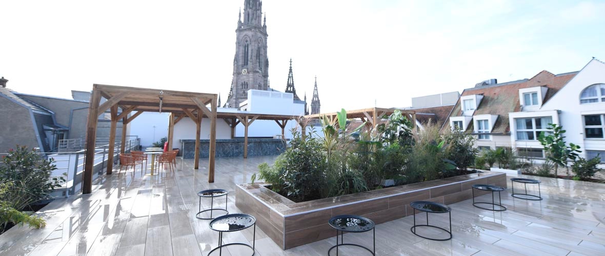 Commerces : le premier rooftop d’Alsace et le plein de nouveautés à Mulhouse
