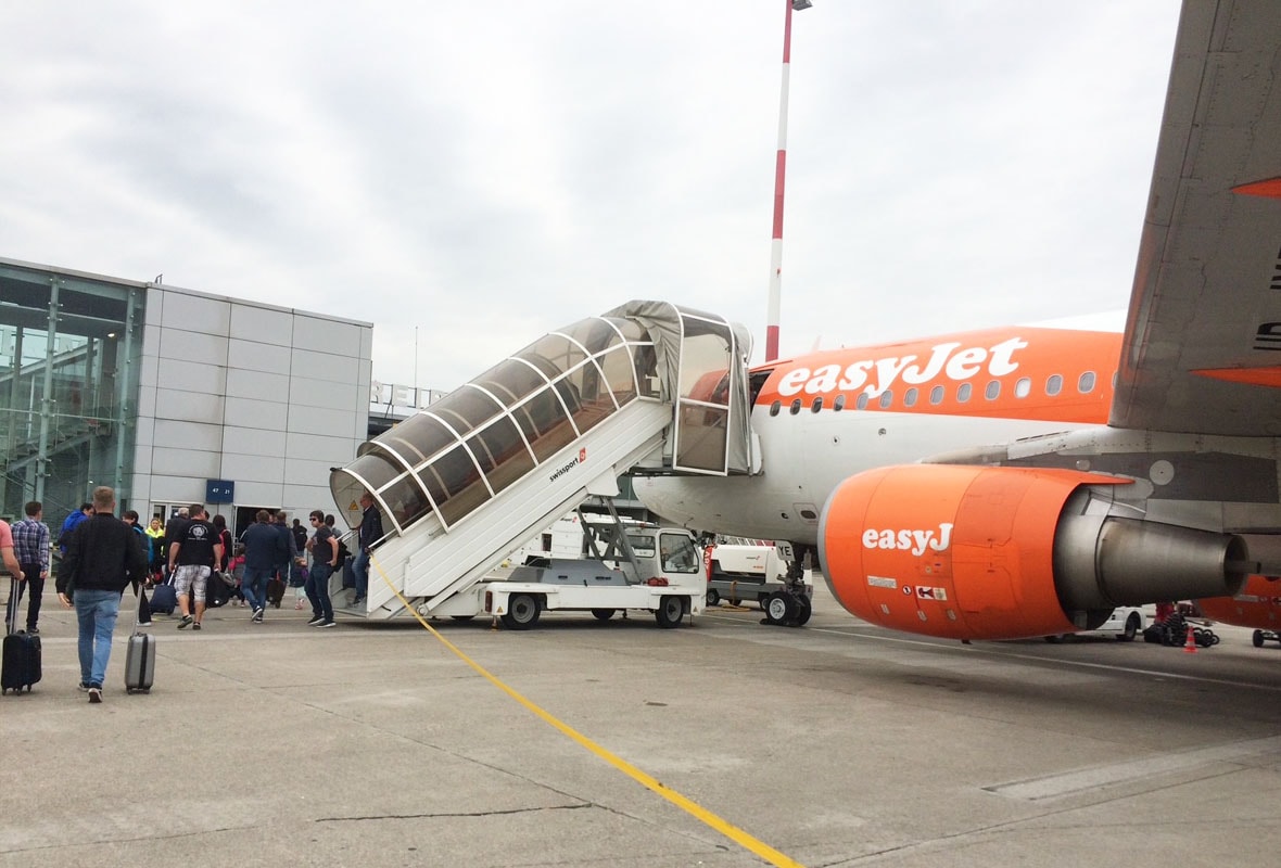 EasyJet représente 53% de part de marché, suivie par la compagnie Wizz Air (14%).