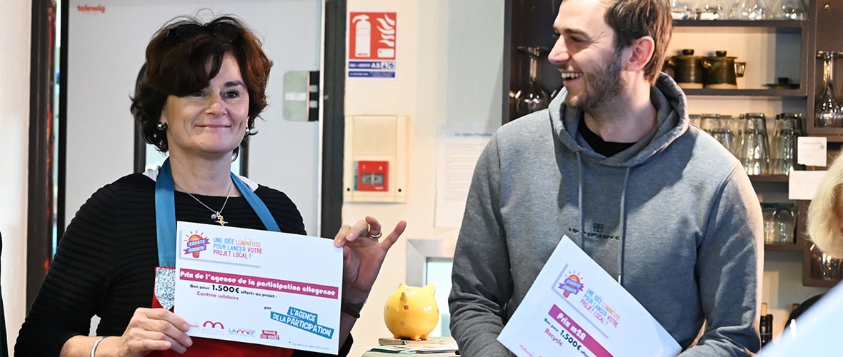 Courts-circuits : Recycle Mulhouse et un projet de cantine solidaire de quartier primés