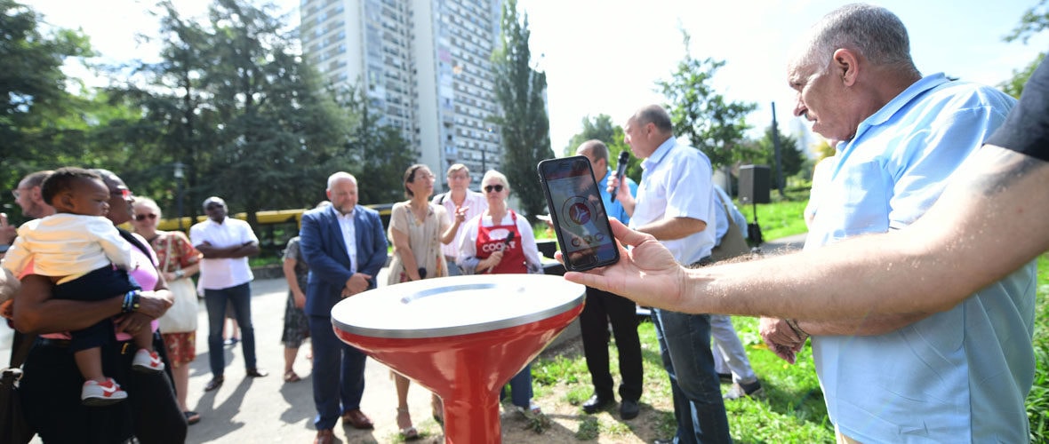 Des planchas connectées dans l’espace public