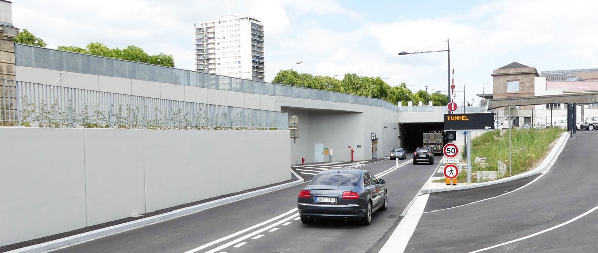Travaux : le tunnel de la Voie Sud partiellement fermé à la circulation