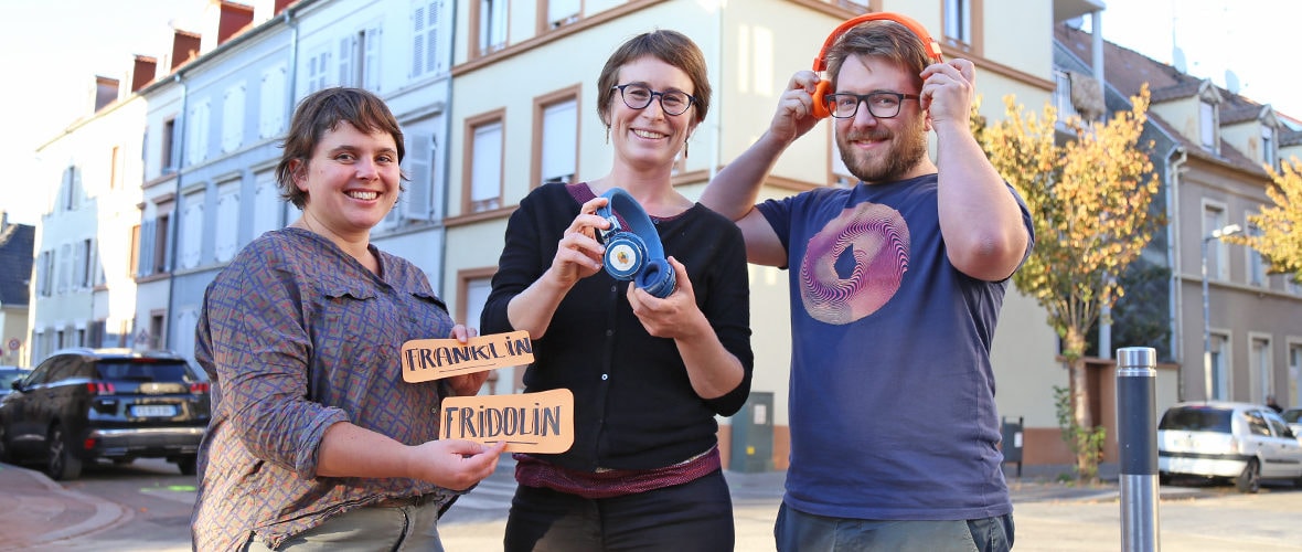 Franklin-Fridolin : un audioguide avec Les Voix d’ici