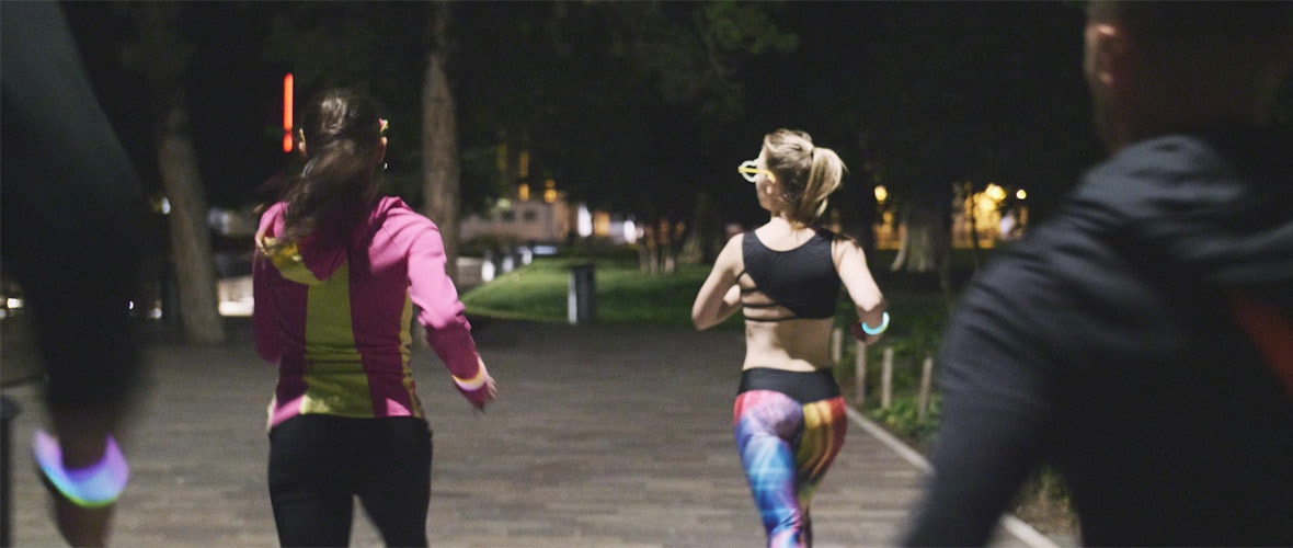 Light run, première course fluo de nuit dans les rues du centre-ville de Mulhouse