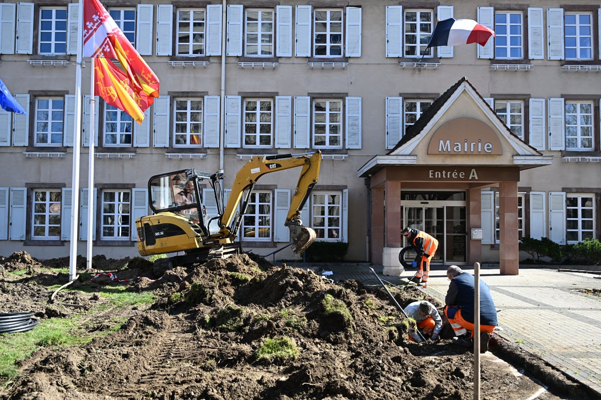 « C’est quoi ces travaux devant la mairie de Mulhouse ? » 