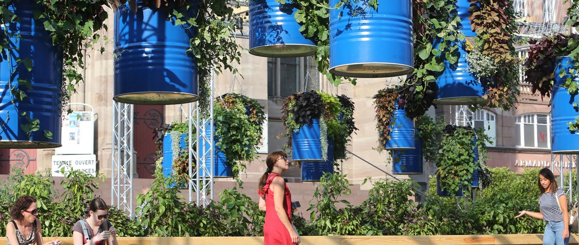 Un magnifique Jardin éphémère, au cœur de Mulhouse