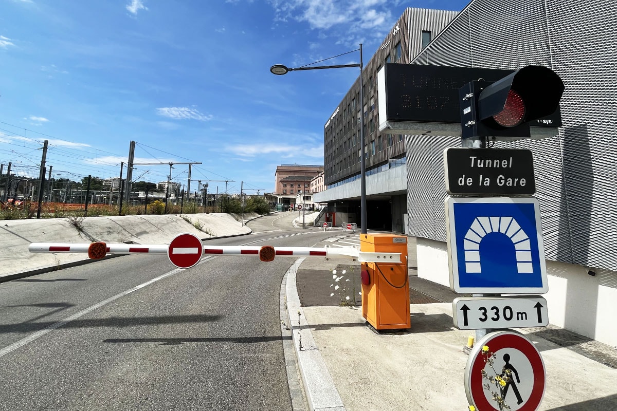 Circulation : le tunnel de la Gare fermé du 18 au 29 août