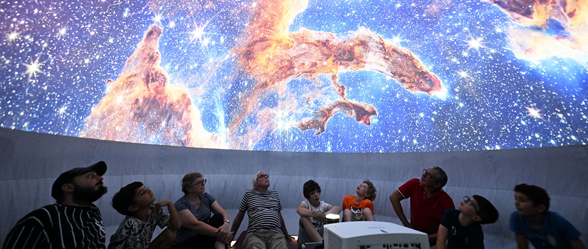 Des étoiles plein les yeux avec la Nef des sciences