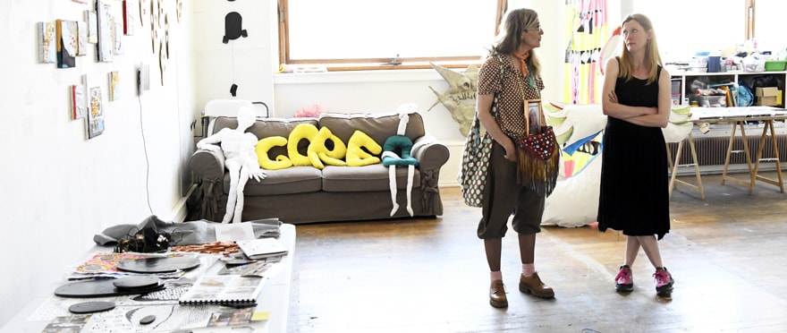 Parmi les propositions du week-end, des visites d'ateliers.