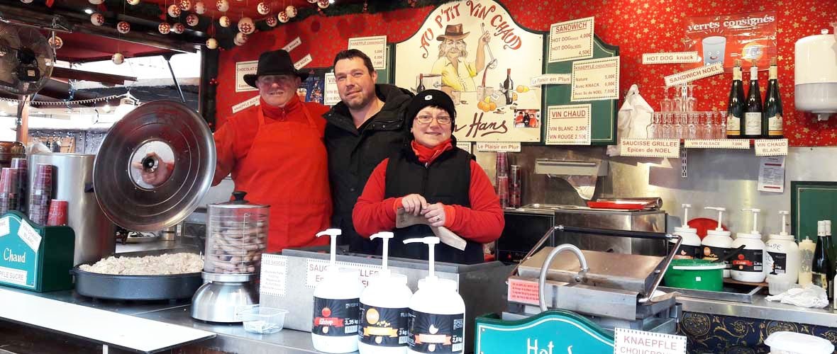 Marché de Noël : du côté des chalets des commerçants
