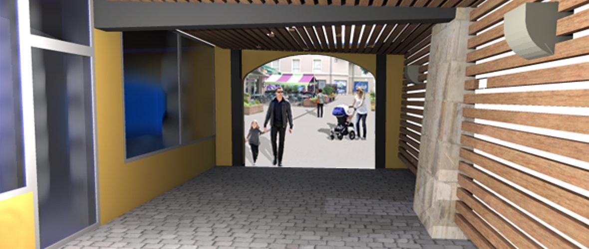 Lifting pour le passage des Cuveliers