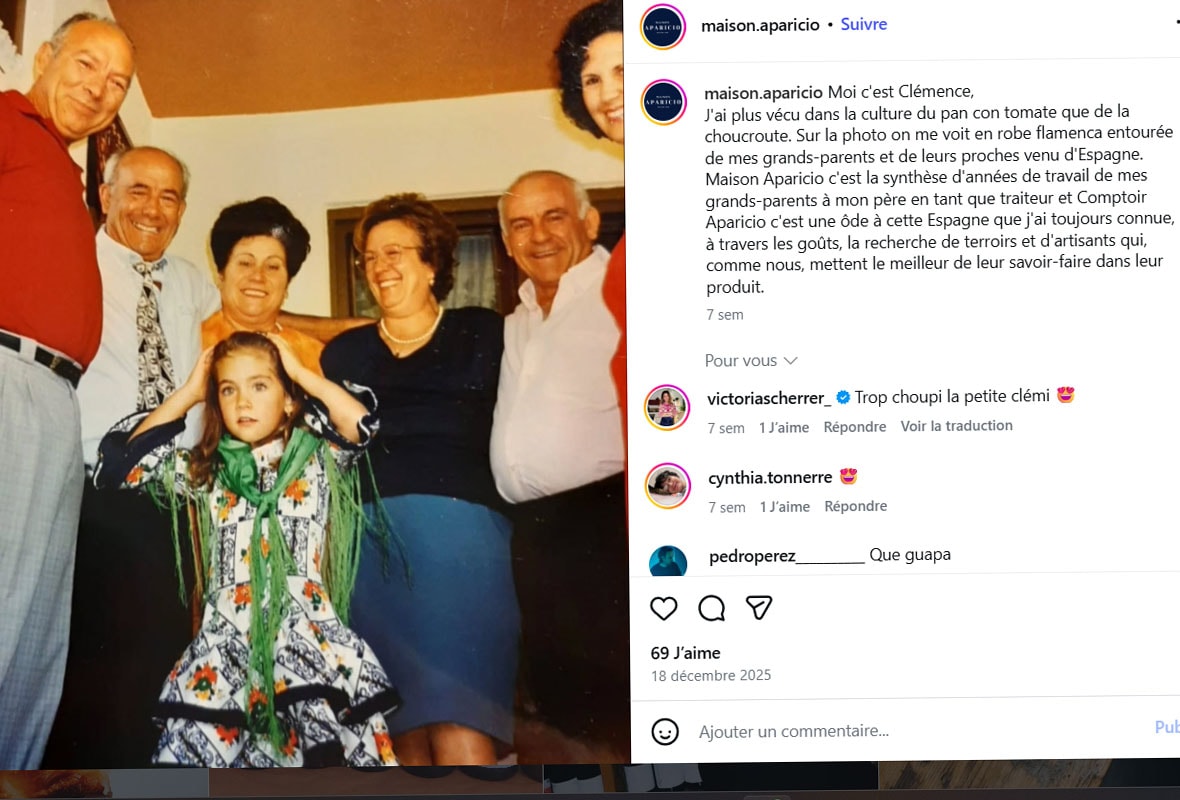 La paëlla, une histoire de famille chez les Aparicio.