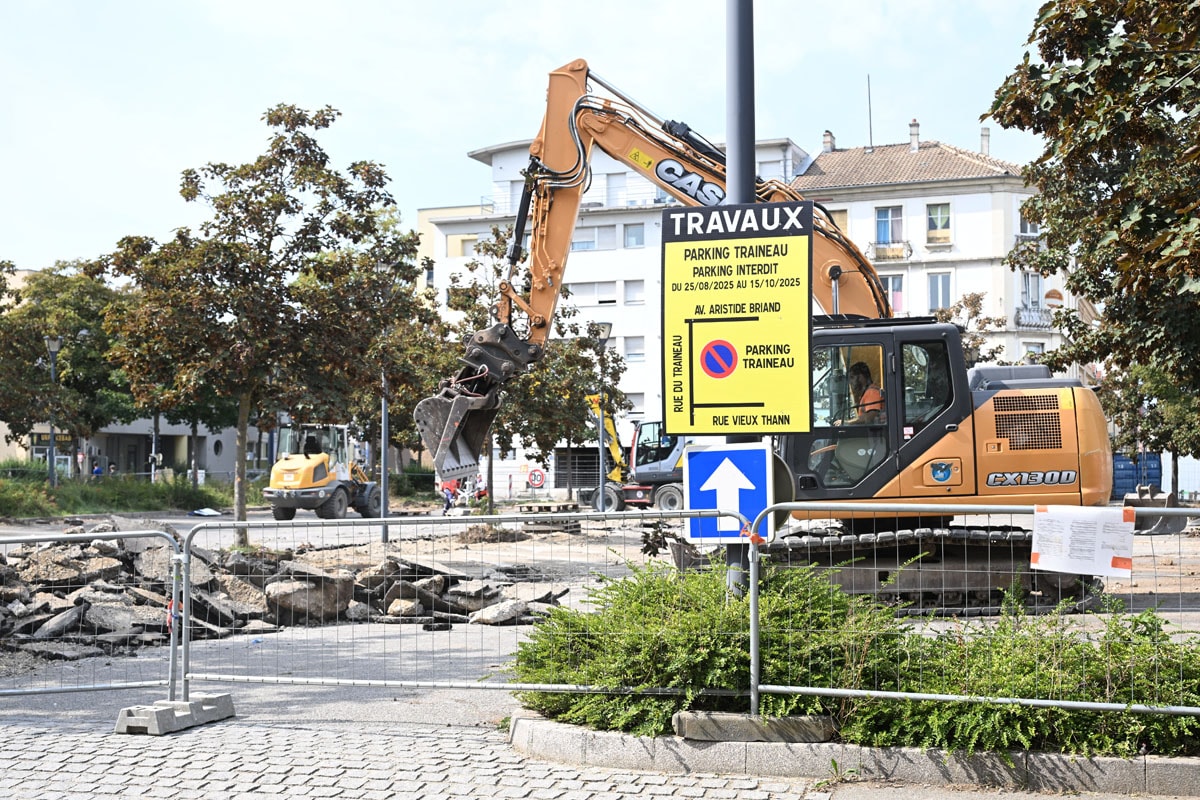 Le parking Traineau affichera son nouveau visage d'ici le 15 octobre. 