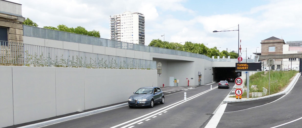 Tunnel de la Voie Sud : une ventilation plus discrète