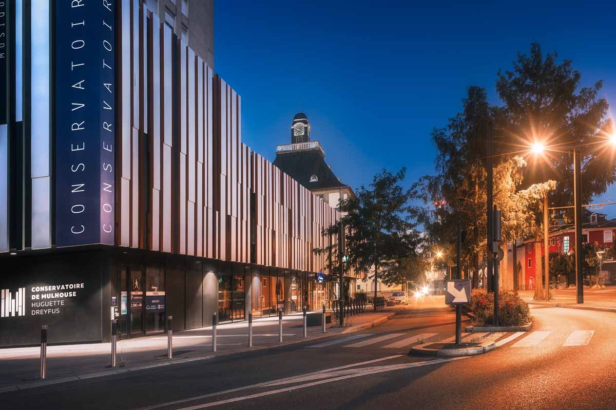 Le Conservatoire compte 1 700 élèves, dont deux tiers de Mulhousiens. 