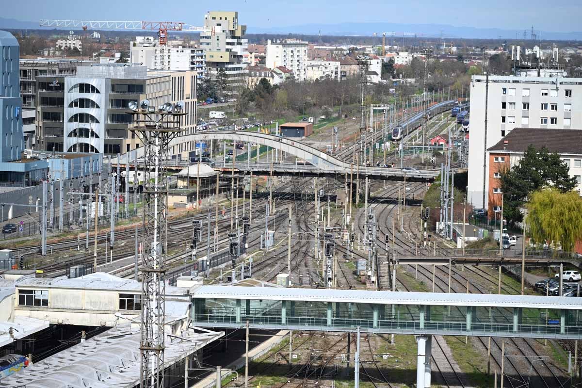 Gare de Mulhouse : 48 heures sans train, ce week-end du 28 au 30 juin