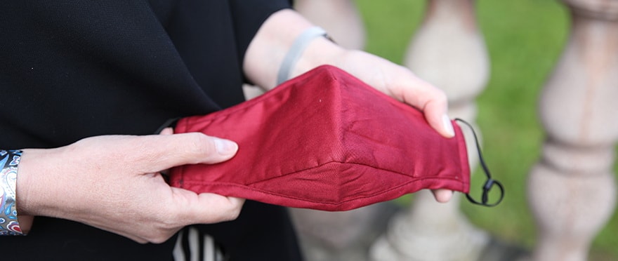 Ces masques de taille unique et lavables seront distribués aux Mulhousiens (couleur non-contractuelle).