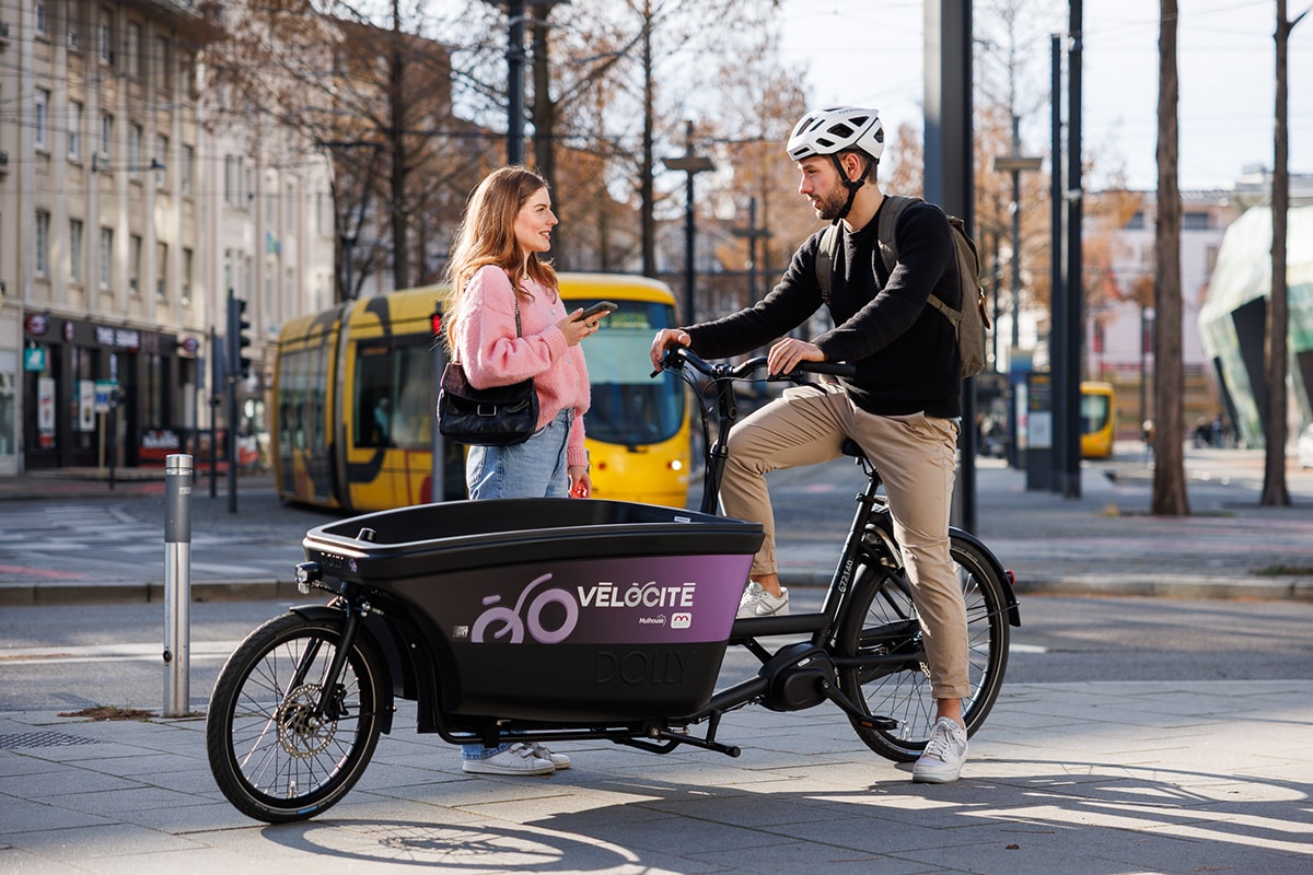 Des vélos cargo seront disponibles d'ici le mois de juin.